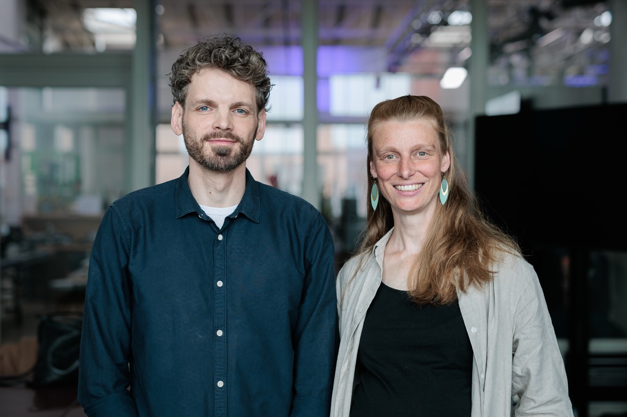 Simon Liedtke und Dr. Linda Walter, das Narraltiv-Team